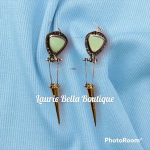 Vintage 925 Silver Turquoise Earrings